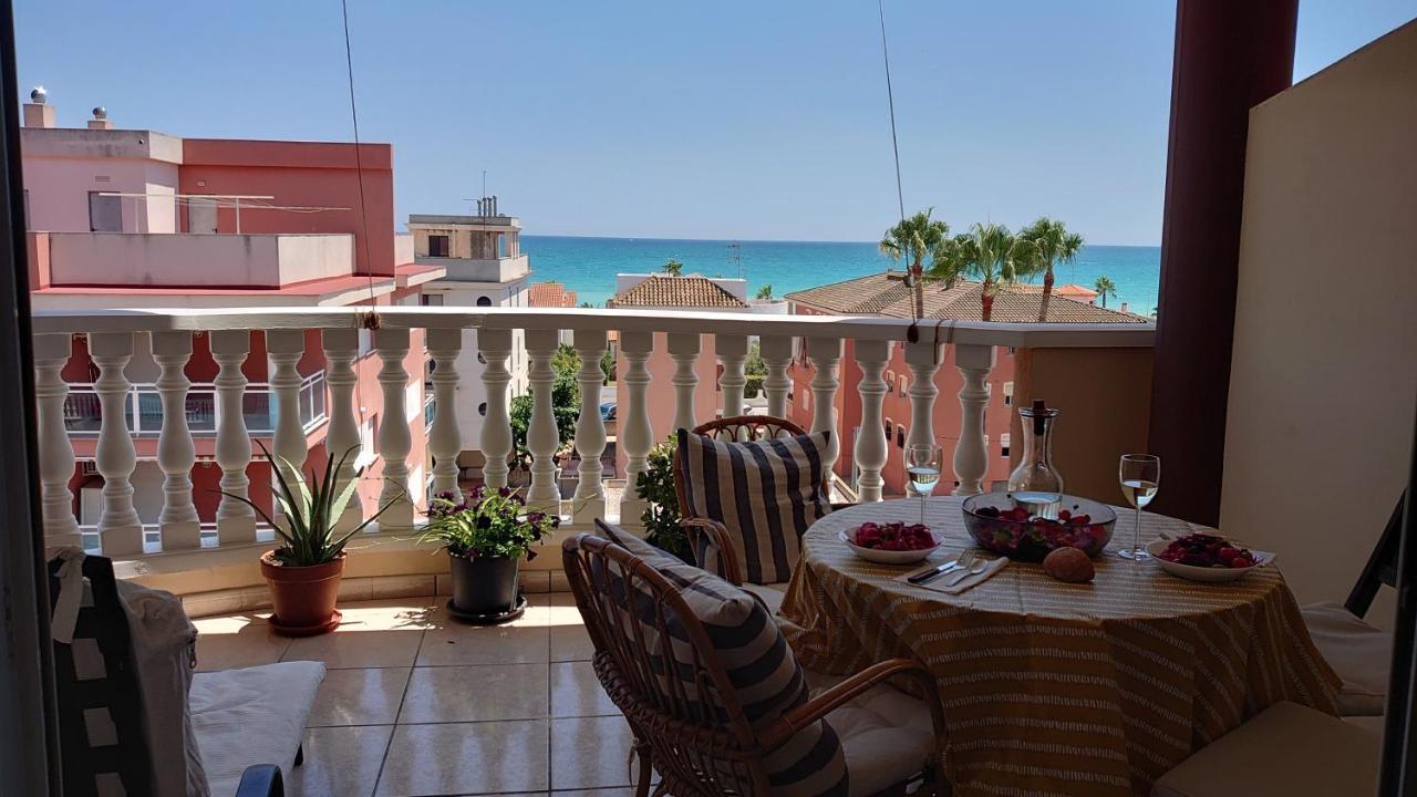 Apto. con wifi, piscina, vistas al mar y parking. Moncofa  Exterior foto