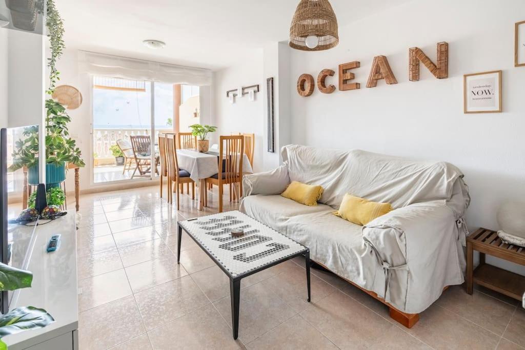 Apto. con wifi, piscina, vistas al mar y parking. Moncofa  Exterior foto